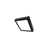 ACK 6500k Beyaz 24w Siyah Kasa Sıva Üstü Kare Led Panel Armatür