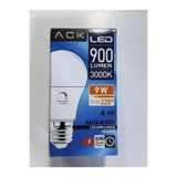ACK 9W 3000K 900LM SARI IŞIK LED DİM EDİLEBİLİR LED AMPUL E27 A60