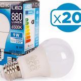 Ack 9w A60 Ampul 6500k Beyaz Işık 220v E27 X 20 Adet