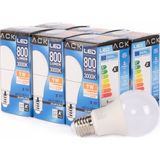Ack 9W LED Ampul 3000K Günışığı E27 6'lı Eko Paket - Gün Işığı