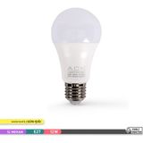 Ack A60 Led Ampul 3000K Gün Işiği 1075Lm 220-240V 12W E27 - Gün Işığı - 10 - 20 W