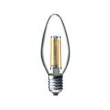 ACK AA36-00410 4W E14 Duylu 3000K Günışığı Rustik Led Flamanlı Ampul