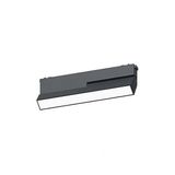 ACK AD45-03291 12W 23 cm Siyah 3 Renkli Katlanır Led Magnet Ray Spot