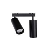 ACK AD45-05391 Siyah Kasa 2x10W 3 Renkli Slim Magnet Ray Spot