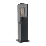 ACK AG36-00502 60W E27 400 mm Karya Alüminyum Siyah Set Üstü Bahçe Armatürü