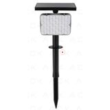ACK AG60-01851 10W Yeşil Renk Kazıklı 64 LED Çipli Solar Bahçe Armatürü