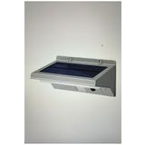 ACK AG60-07851 Beyaz Hareket Sensörlü Solar Duvar Apliği