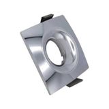 ACK AH03-04135 Kare Krom Sıva Altı Led Spot Kasası