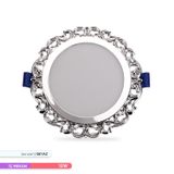 ACK AH04-11235 12 W 6500k Günışığı Sıva Altı Dekoratif Panel Krom Kasa Led Spot