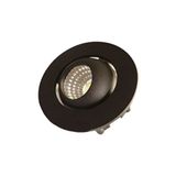ACK AH06-00311 4000K Ilık Beyaz 3 Watt Siyah Kasa Sıva Altı Led Spot Armatür