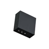 ACK AH07-03501 3000K Günışığı 4W Siyah Kasa Led Duvar Apliği