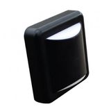 ACK AH07-05101 3000K Günışığı 4 Watt Siyah Kasa Ip44 Led Duvar Apliği