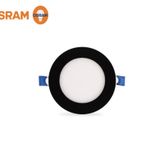 ACK AP01-00601 Yuvarlak 6w Günışığı 3000k Siyah Kasa Slim Led Panel