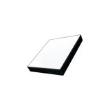 ACK AP06-01811 4000K Sıcak Beyaz 18W Siyah Kasa Kare Backlight Sıva Üstü Led Panel