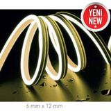 ACK AS03-00603 10W/mt 12V 6500K Beyaz Işık IP65 Neon Led Hortum