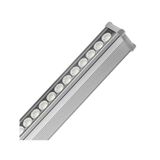 ACK AT20-01253 Power Led Wallwasher Yeşil 12x1W Armatür