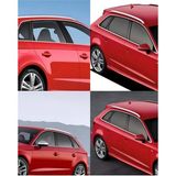 Ack Dizayn Audi A3 Hb 2013-2018 Araca Özel Cam Çerçevesi Tamtur A+ - Krom