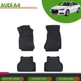 Ack Dizayn Audi A4 2016+ 4d Araca Özel Havuzlu Paspas Takımı (Karbon) - Siyah