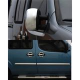 Ack Dizayn Fiat Doblo 2000-2010 Arası Araca Özel Abs Krom Ayna Kapağı + Kapı Kolu 2'li Krom Set Paslanmaz A+