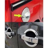Ack Dizayn Fiat Doblo 2000-2010 Krom Kapı Kol + Krom Depo Kapağı 2'li Set A+