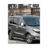 Ack Dizayn Fiat Doblo 2010-2021 Araca Özel Krom Kapı Kolu + Krom Ayna Kapağı Set Paslanmaz Çelik