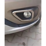 Ack Dizayn Fiat Doblo 2015-2022 Araca Özel Krom Sis Far Çerçevesi Paslanmaz 2pcs