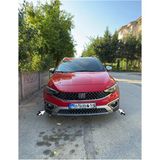 Ack Dizayn Fiat Egea Cross 2020+ Sis Far Çerçevesi A+ Paslanmaz - Krom
