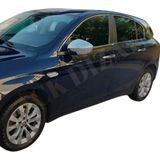 Ack Dizayn Fiat Egea Sedan-Hb-Cross Araca Özel Abs Krom Ayna Kapağı + Paslanmaz Çelik Kapı Kol A+
