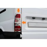 Ack Dizayn Ford Transit Stop Çerçevesi Paslanmaz Çelik (2000-2014) - Krom