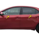 Ack Dizayn Toyota Corolla 2013-2018 Araca Özel Krom Cam Alt Çıtası A+