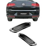 Ack Dizayn Volkswagen Passat B8 2015-2019 Araca Özel Egsoz Kromu Difüzör 2pcs A+