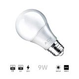 Ack E-27 9W Led Ampul Günışığı Işık 4000K 880Lm 220 Volt (9W Tüketim 70W Değerinde Işık)