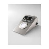 ACK Gri Prizli LED Tezgah Altı Armatür | 6500K | 2,5W