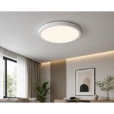 Ack LED Panel Spot Tavan Armatür Sıva Üstü/sıva Altı Yuvarlak 24W 3000K-4000K-6500K Cct 2200LM Beyaz Kasa AP03-02490
