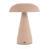 ACK Mantar Masa Lambası, Dimlenebilir LED CCT Işık Rengi, Metal Kasa, Bej AF11-20033