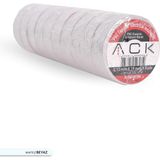 Ack Pvc Elektrik Izolasyon Bandı 10'lu Beyaz 8m