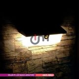 Ack Sensörlü Güneş Enerjili Led Bahçe Armatürü, Duvar Aydınlatması 4 Mod/'Lu Kullanım
