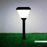 Ack Solar LED Bahçe Armatürü 6500K Beyaz Işık Set Üstü ve Kazıklı Güneş Enerjili Bahçe Aydınlatması Şeffaf - Renkli