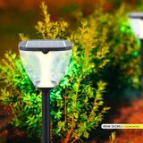 Ack Solar LED Bahçe Armatürü Ayarlanabilir Renk Güneş Enerjili Bahçe Aydınlatması - 3000K - Günışığı