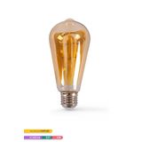 ACK St64 Rustik Led Ampul 2700k Sarı Işık 360lm 220-240v 4w E27