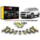 Ack Store Chevrolet Captiva Femex Parlak Beyaz Led İç Aydınlatma Ampul Seti