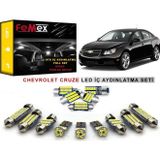 Ack Store Chevrolet Cruze Femex Parlak Beyaz Led İç Aydınlatma Ampul Seti