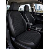 ACK Store Ford Escort Uyumlu Deri Detaylı Oto Koltuk Kılıfı 5li Set Loren Seri Siyah