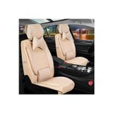 Ack Store Opel Corsa E Uyumlu Lüks Deri Oto Koltuk Kılıfı Ön/Arka Set