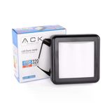 Ack Uzmlight Ack Ah07-05031 6500K Beyaz Işık 4W Siyah Kasa Ip44 Led Duvar Apliği Bahçearmatürü