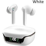 Acl Acb-69 V5.3 LCD Ekranlı Wireless Kulak Içi Bluetooth Kulaklık - Beyaz