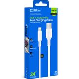Acl ACK-117 3A Hızlı Şarj Kablosu | Usb-A To Lightning | 1 Metre | Dayanıklı Pvc Malzeme - Beyaz