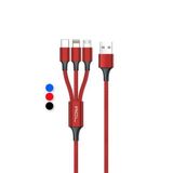 ACL ACK-47 Metal Lightning Type-C Mikro Usb Kablo