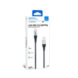 ACL ACK-98 2.4A 12W 1.2 mt USB-A to Lightning Led Işıklı Şarj Kablosu