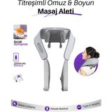 Acl Auhma AMG31 Titreşimli Omuz ve Boyun Masaj Aleti | Isıtmalı 5D Masaj Başlığı | Sessiz Güçlü Motor | 2000mAh Şarjlı - Krem